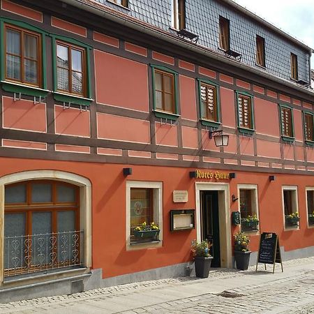 Gasthaus& Pension Zum Roten Haus バート・シャンダウ エクステリア 写真